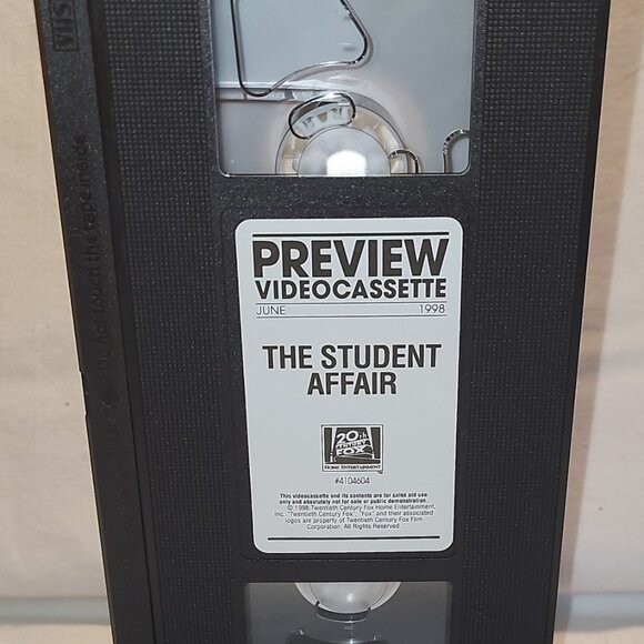 The Student Affair VHS Sally Kellerman Lay Of The Land Screener Ed Begly JR rare - Picture 3 of 4